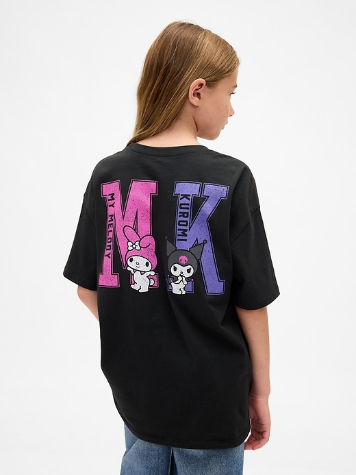 Image number 3 showing, Kids Oversized Graphic T-Shirt