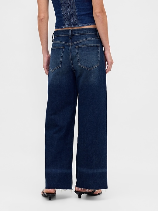 Image number 4 showing, High Rise Stride Wide-Leg Jeans