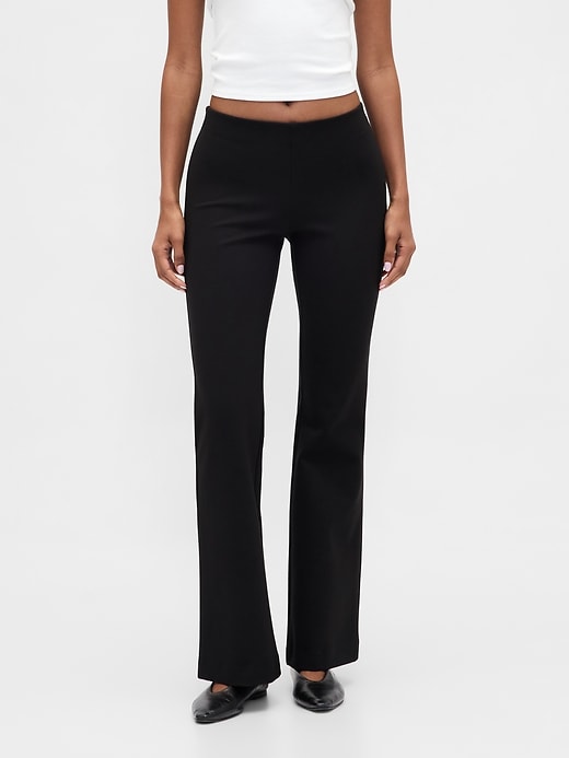Image number 2 showing, Low Rise Double Knit Boot Pants
