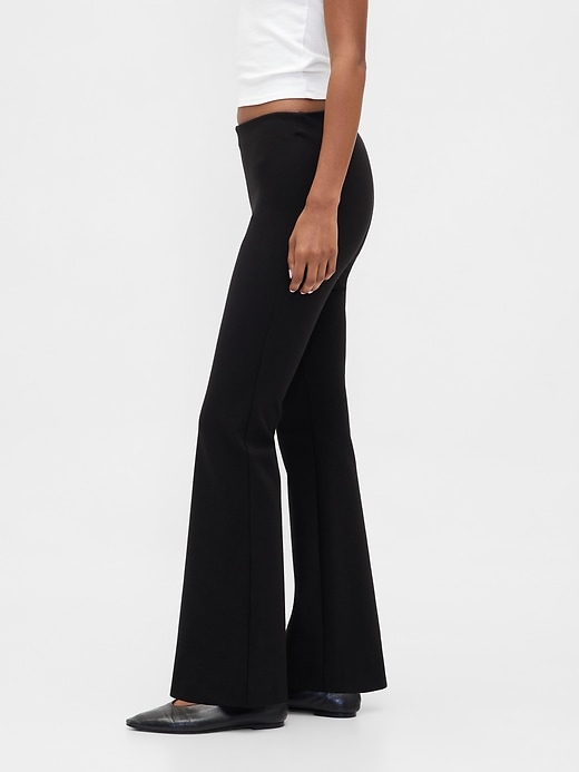 Image number 3 showing, Low Rise Double Knit Boot Pants