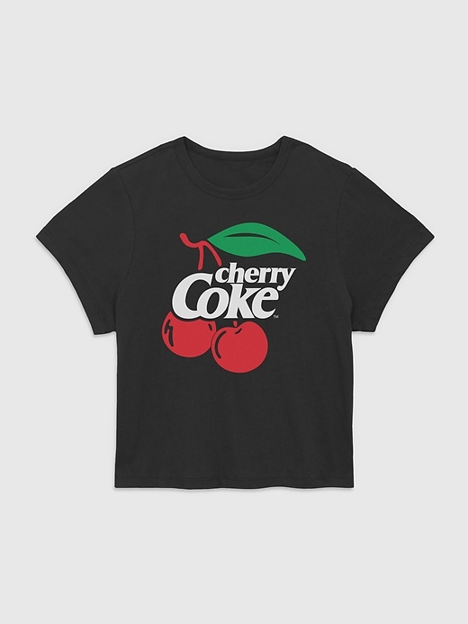 Image number 1 showing, Cherry Coke Graphic Baby Fit T-Shirt