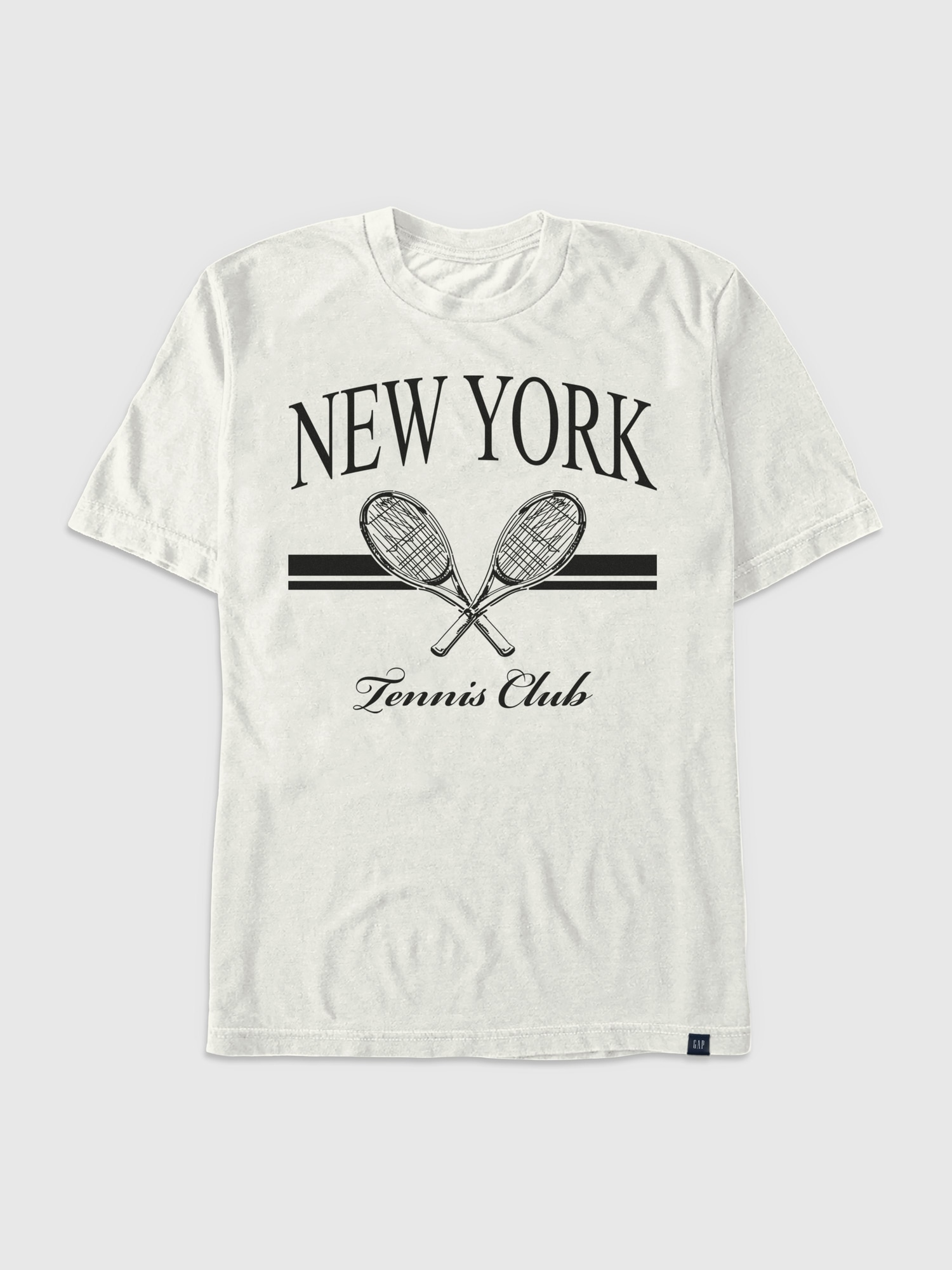 New York Tennis Club Graphic T-Shirt - New Off White