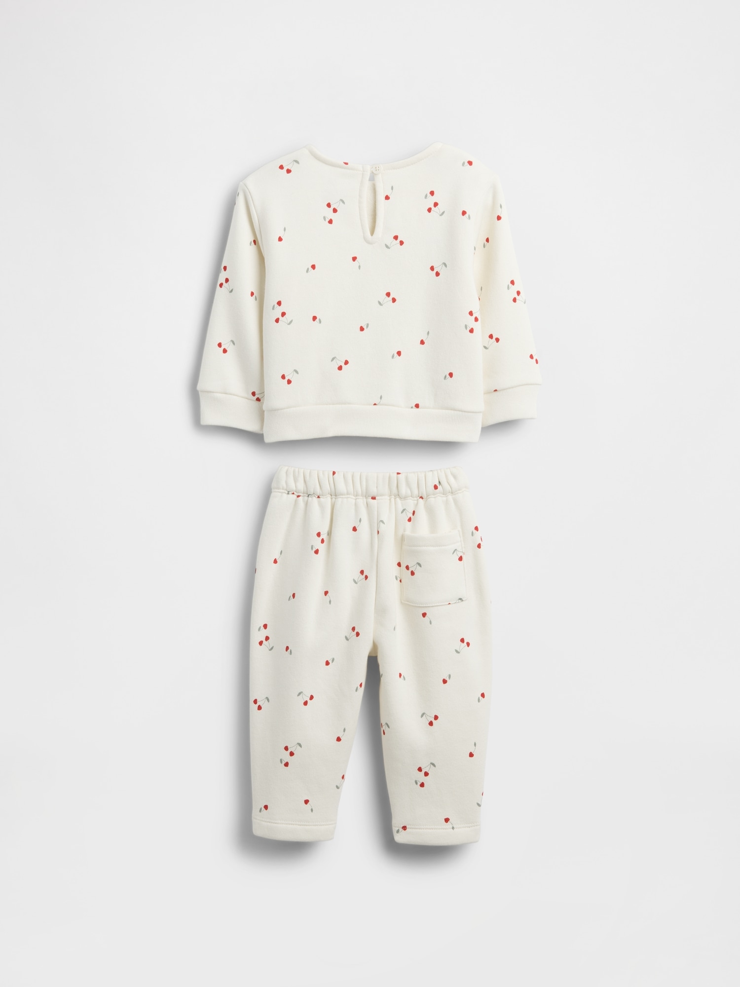 Baby VintageSoft Bow Outfit Set