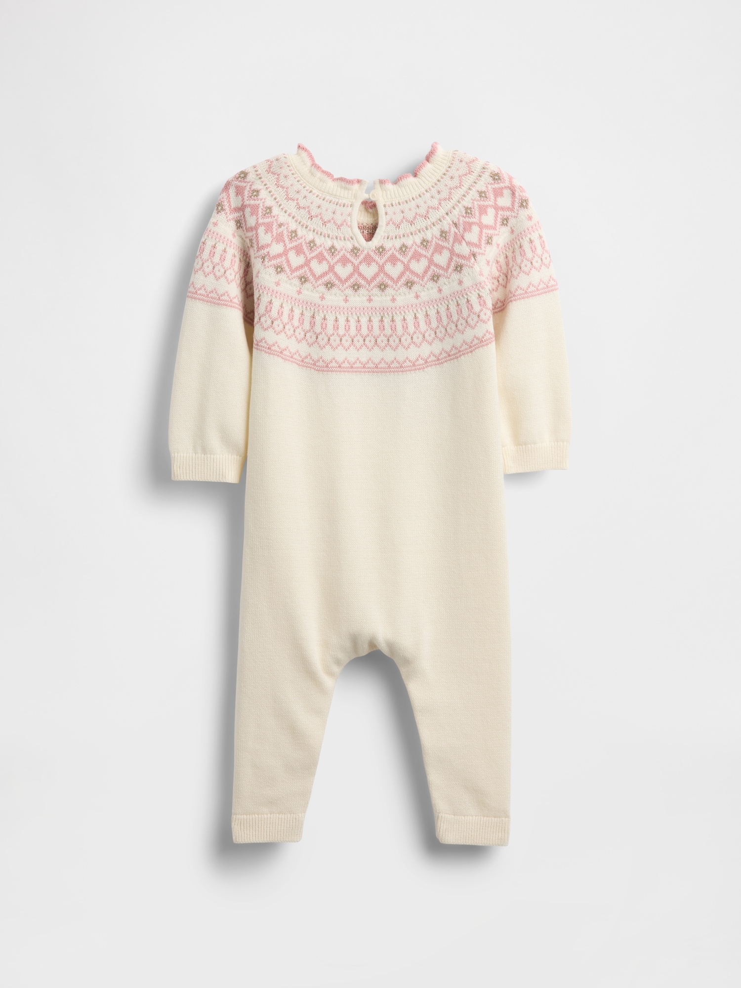 Baby Fair Isle Sweater One-Piece