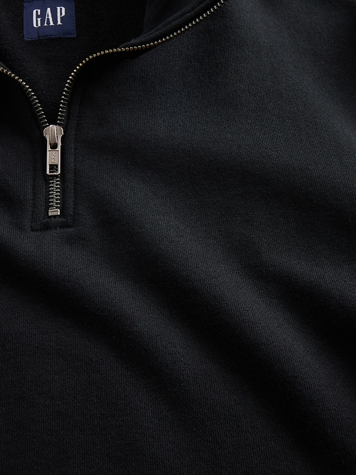 Image number 4 showing, Heavyweight Oversized Quarter-Zip Pullover