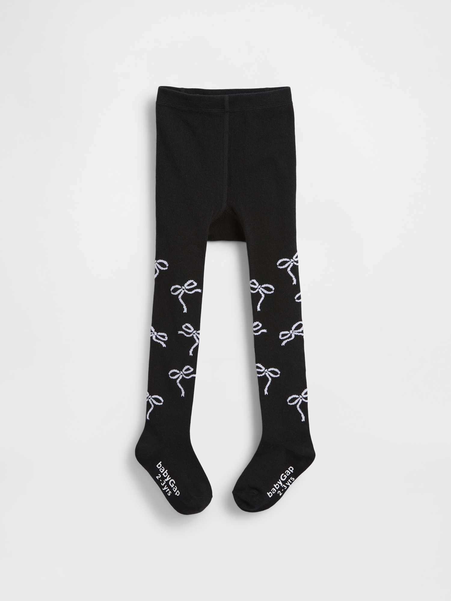 Gap Baby & Toddler Bow Tights In Black