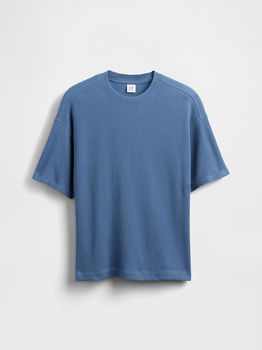 Image number 1 showing, Kids Oversized Waffle T-Shirt