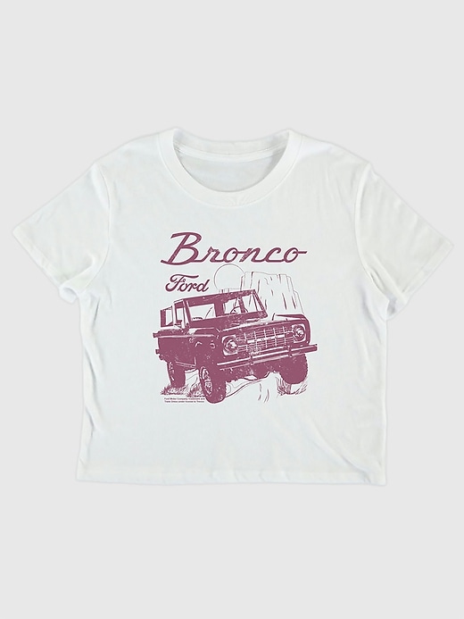 Image number 1 showing, Ford Bronco Wild West Crop T-Shirt