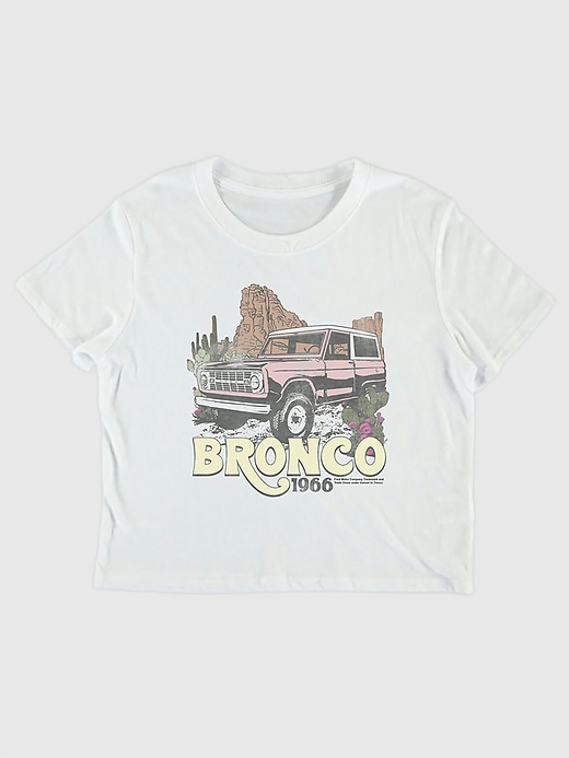 Image number 1 showing, Ford Bronco Desert 1966 Crop T-Shirt
