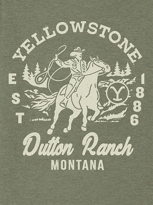 Image number 2 showing, Yellowstone Dutton Ranch Graphic T-Shirt