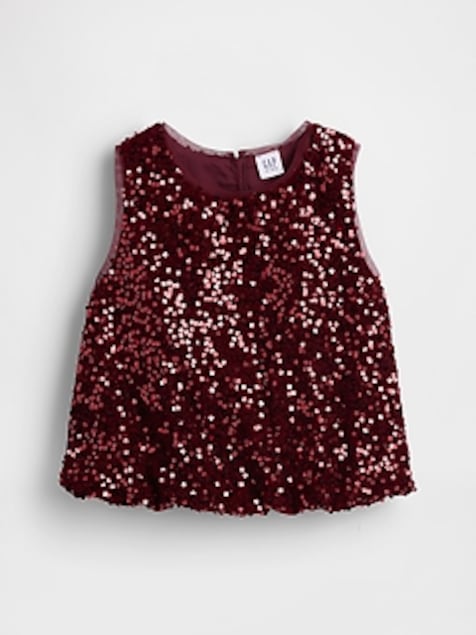 Kids Sequin Bubble Top