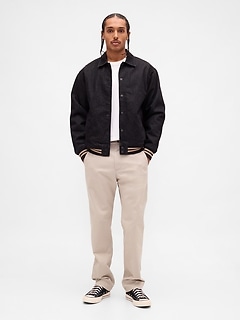Heavyweight Twill Relaxed Straight Khakis