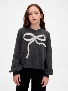 Kids CashSoft Crewneck Sweater