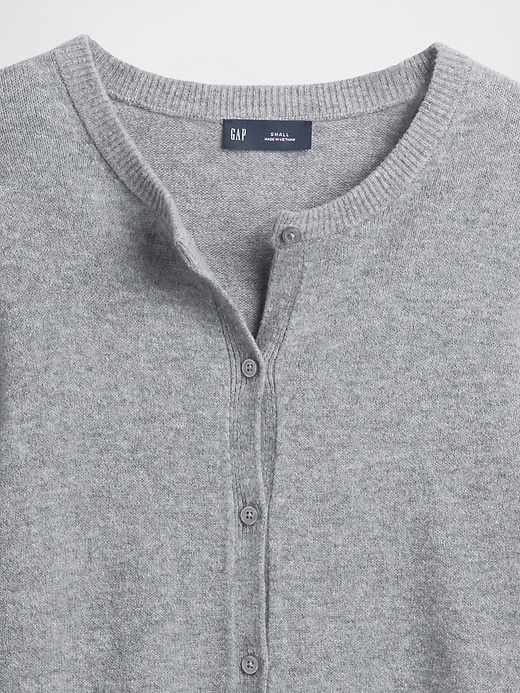 Image number 4 showing, CashSoft Crop Cardigan