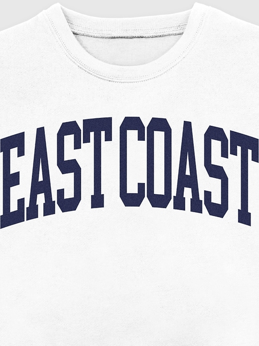 Image number 3 showing, East Coast Graphic Crew Neck Sweatshirt