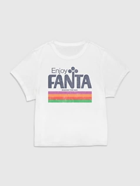 Retro Fanta Graphic Baby Fit T-Shirt