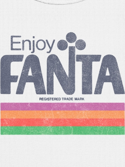 Image number 3 showing, Retro Fanta Graphic Baby Fit T-Shirt