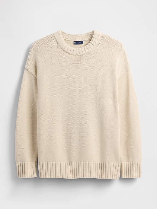 Image number 5 showing, 100% Cotton Oversized Sweater