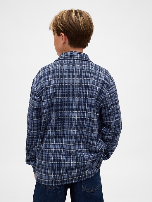 Image number 3 showing, Kids Plaid Button-Front Shirt