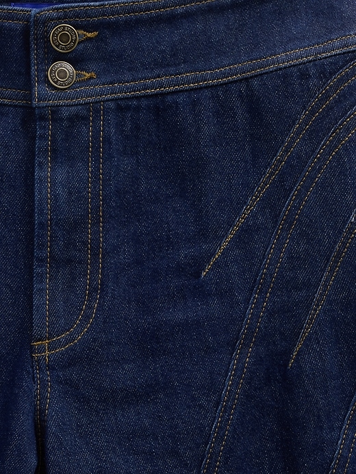 Image number 5 showing, GapStudio High Rise Seamed Boot Jeans