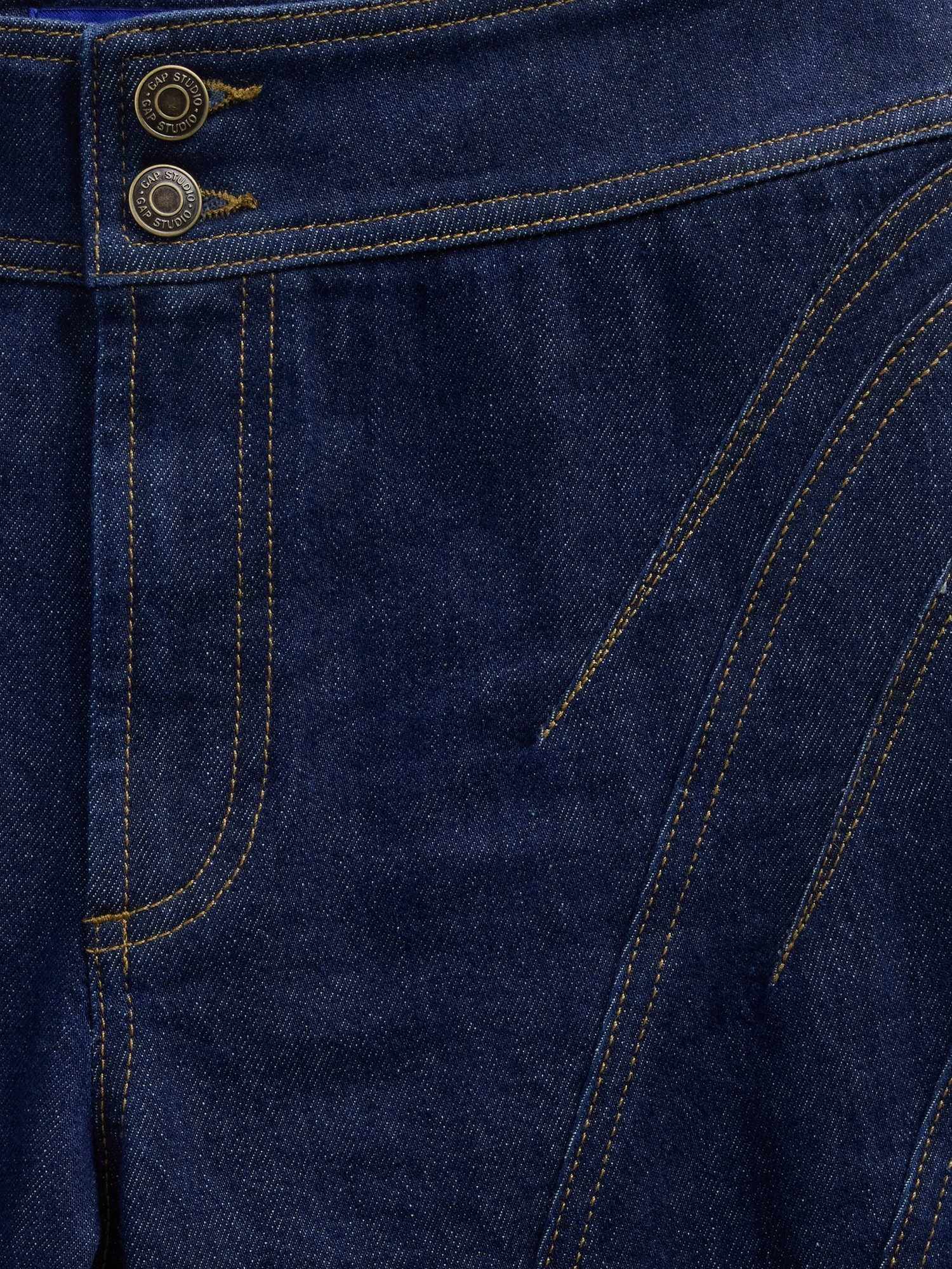 GapStudio High Rise Seamed Boot Jeans