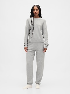 CashSoft Boucle Sweater Joggers