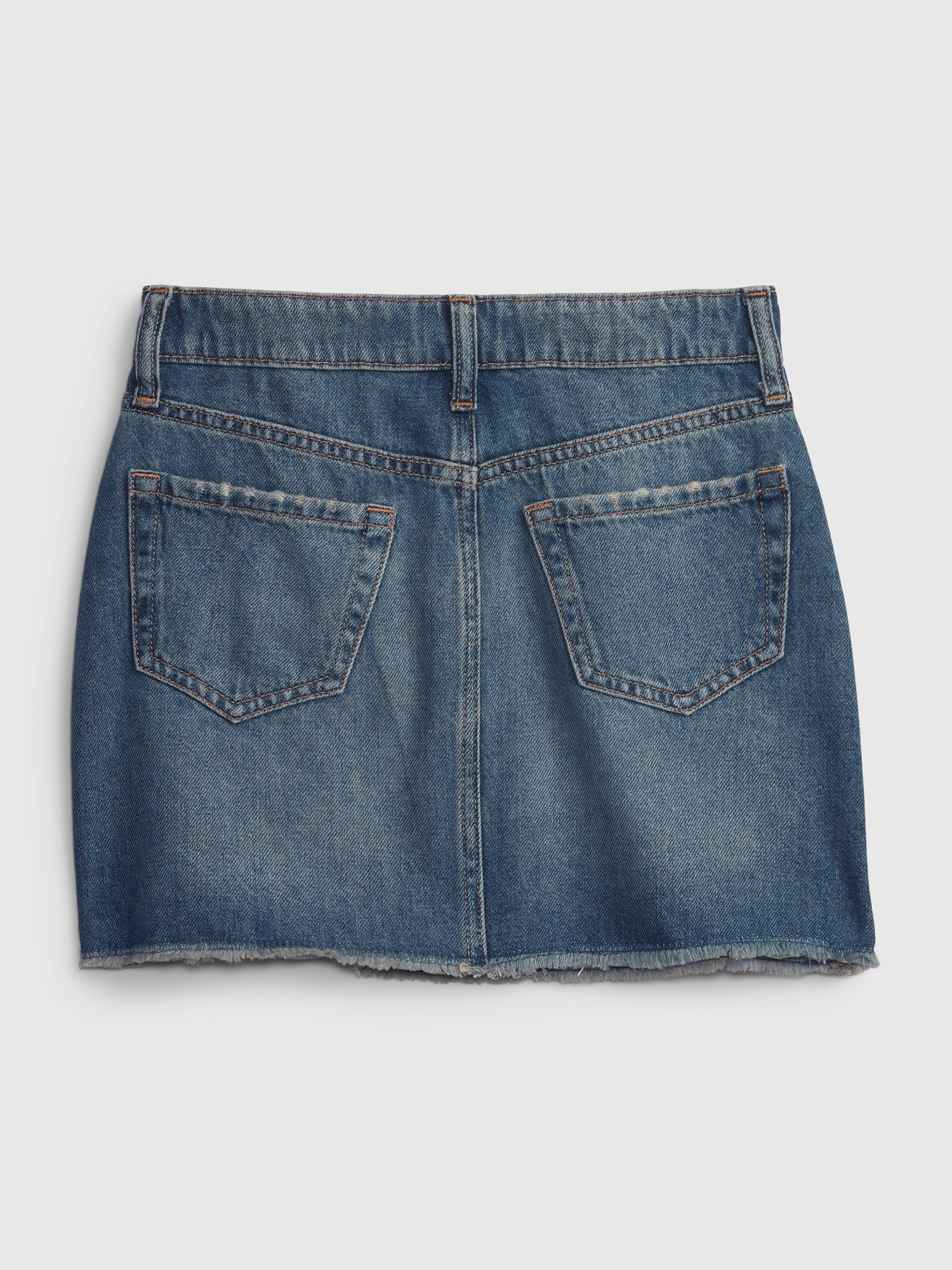 Gap Kids High Rise Denim Skirt — фото 4
