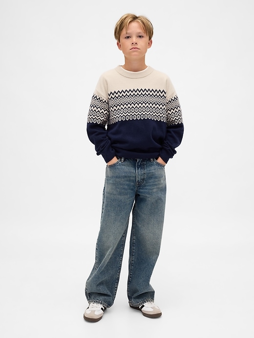 Image number 4 showing, Kids CashSoft Relaxed Crewneck Sweater