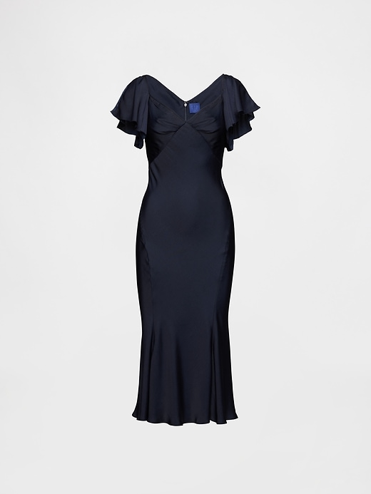Image number 6 showing, GapStudio Satin Midi Dress