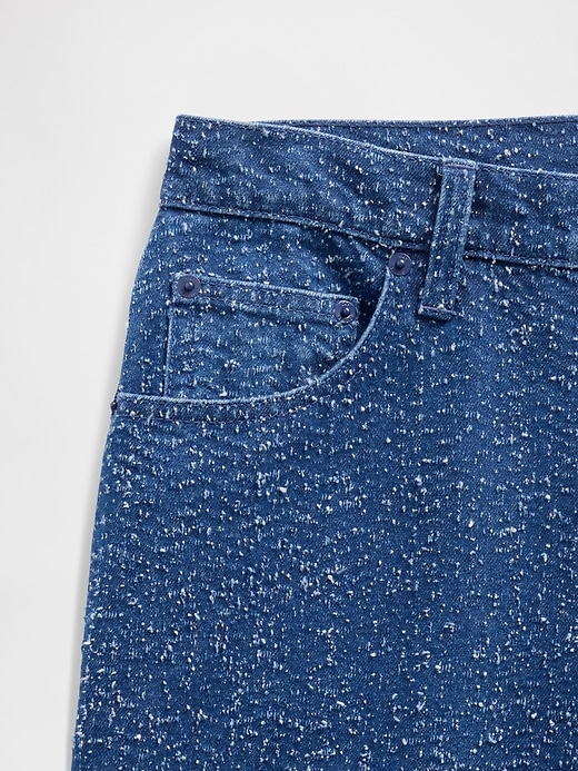 Image number 5 showing, GapStudio Low Rise Denim Tweed Loose Jeans