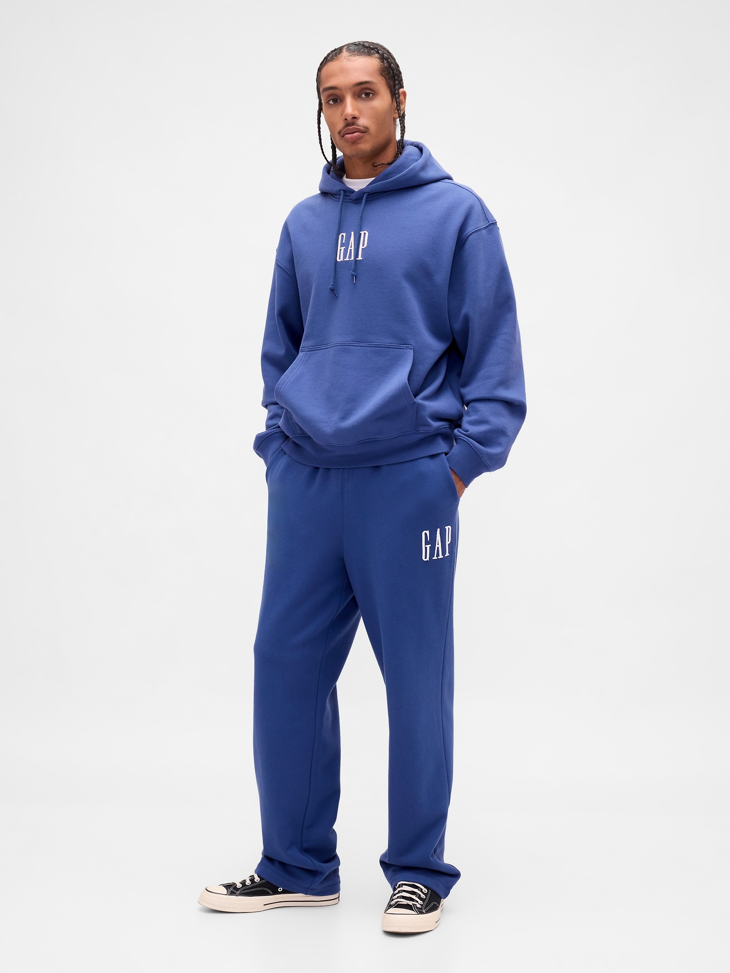 Мужские брюки Gap Adult Heavyweigtht Relaxed Logo Sweatpants