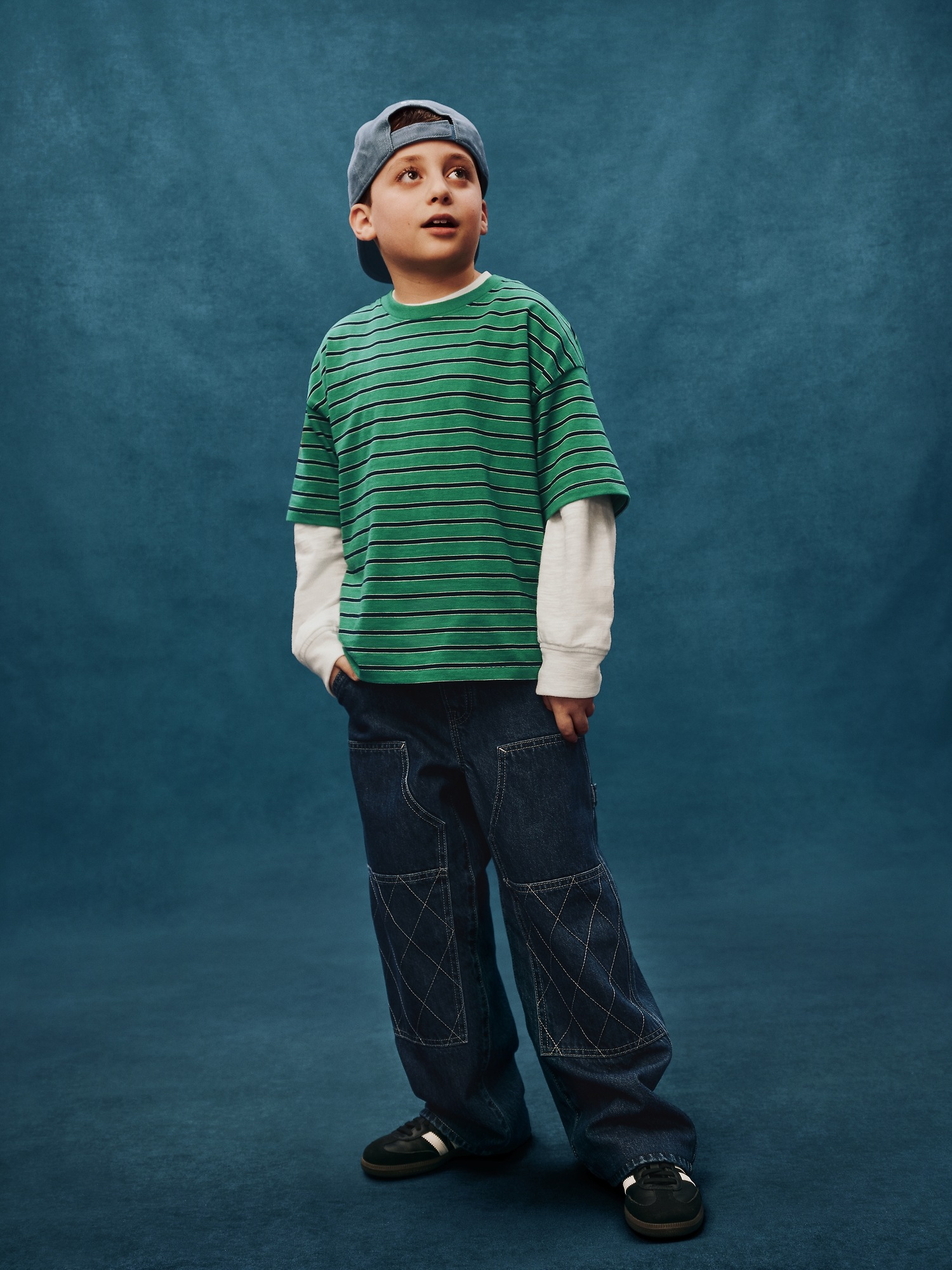 Детские джинсы Gap Kids Easy Baggy Jeans — фото 6