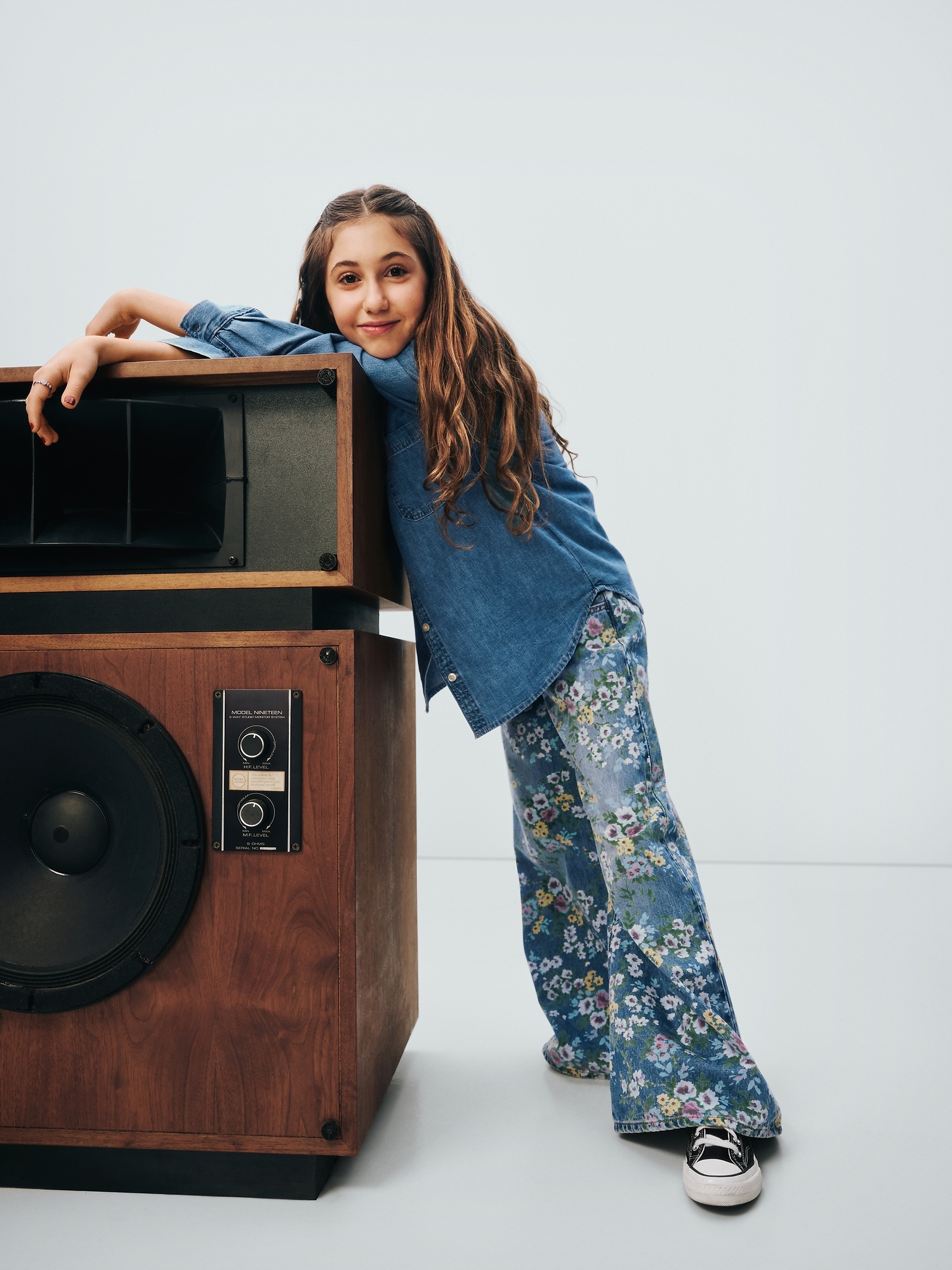 Детские джинсы Gap Kids Floral Easy Baggy Jeans — фото 7