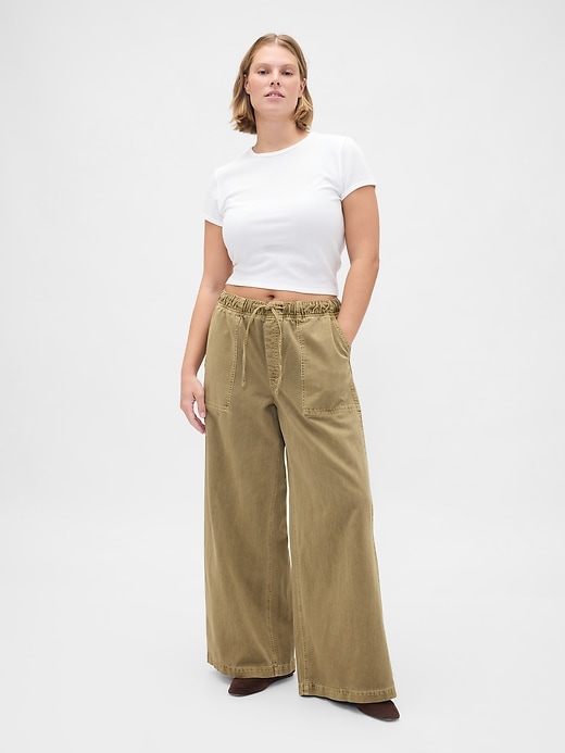 Image number 5 showing, Mid Rise Easy Baggy Pants