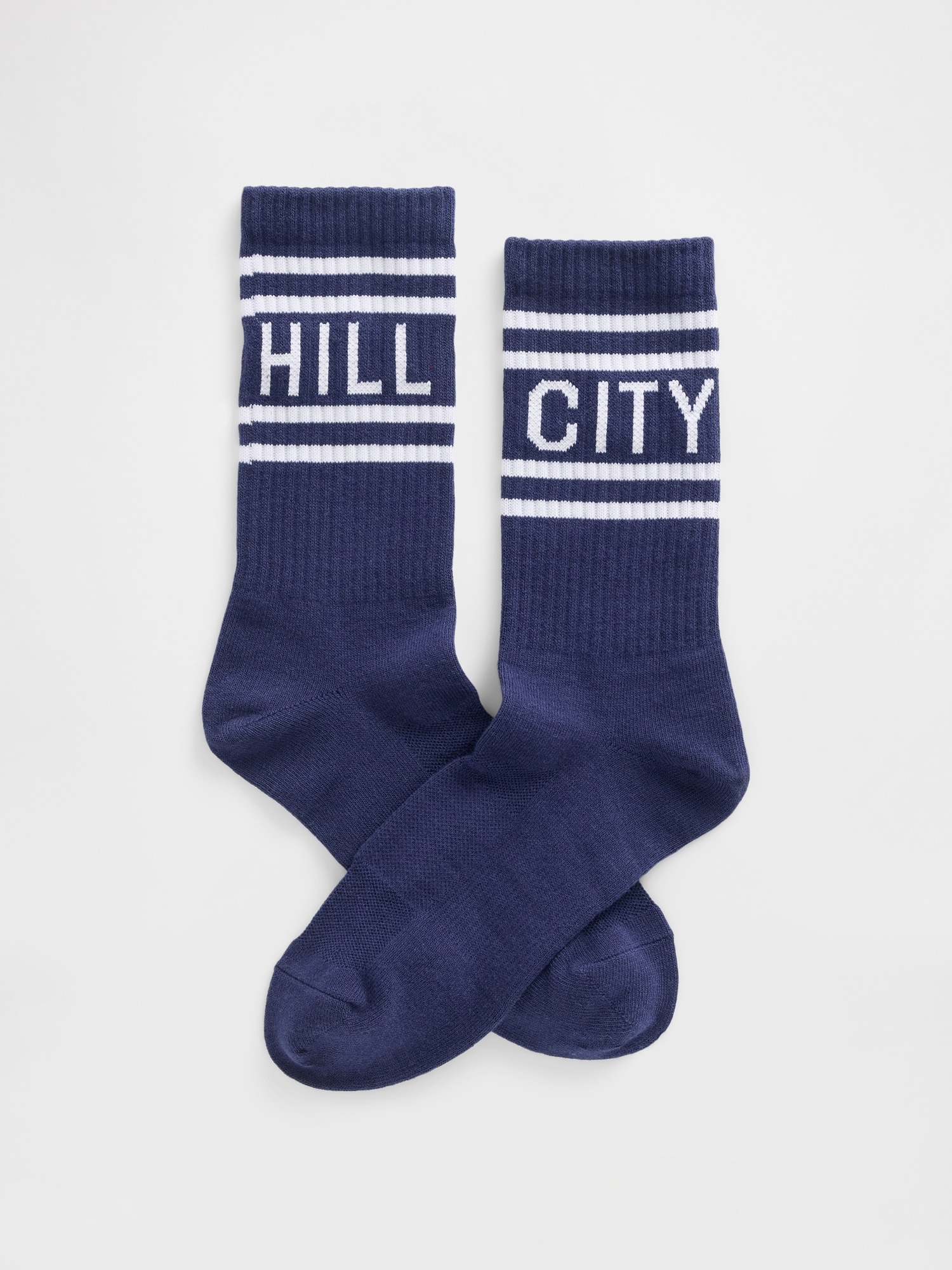 Hill City Crew Socks - New Navy