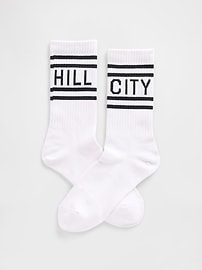 Image number 1 showing, Hill City Crew Socks