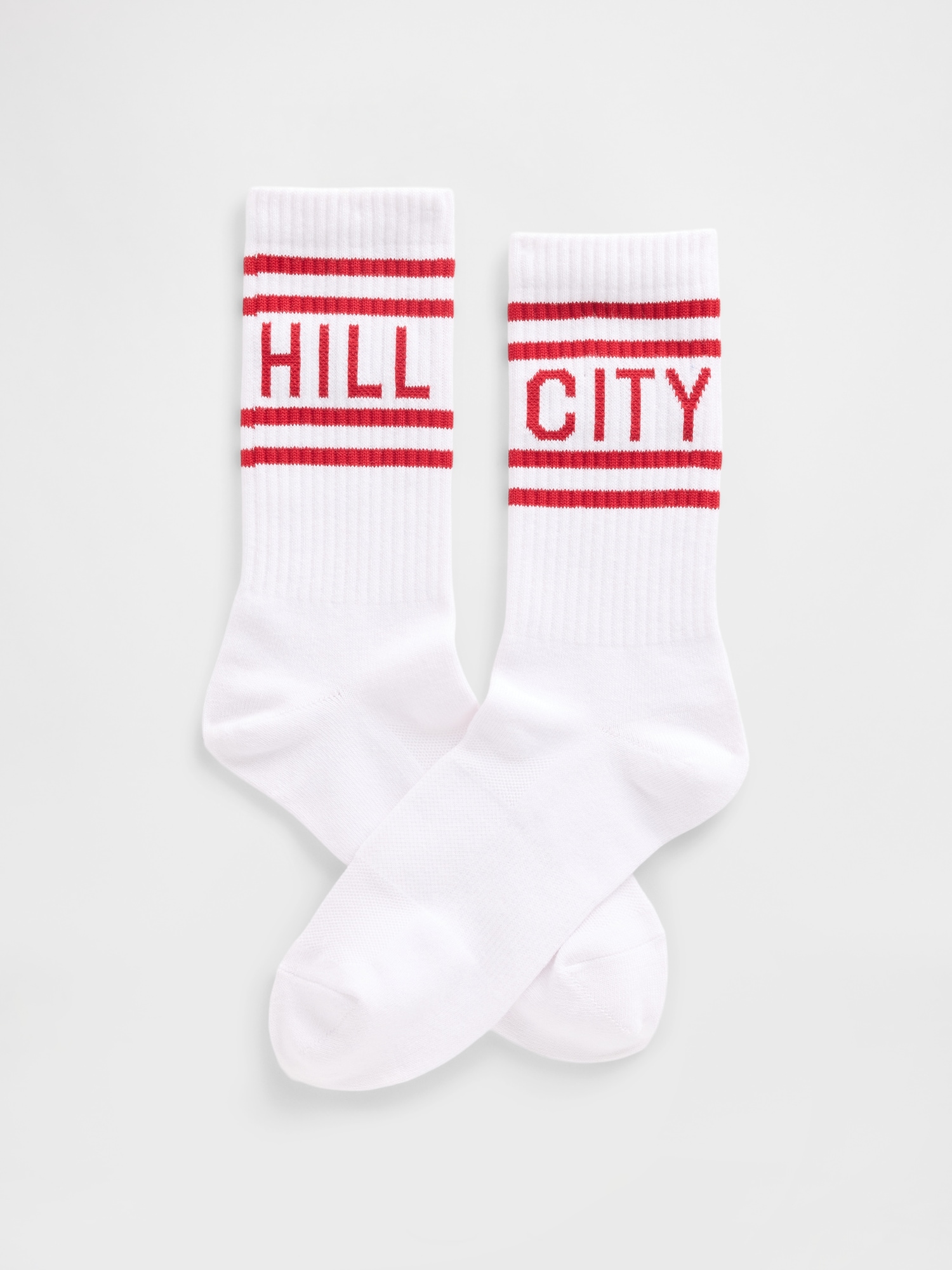 Hill City Crew Socks - Modern Red