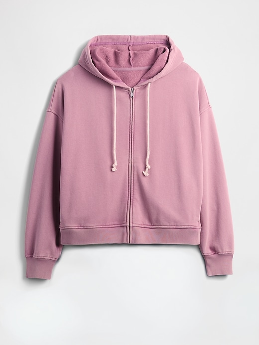 Image number 6 showing, Heavyweight French Terry Oversized Zip Hoodie
