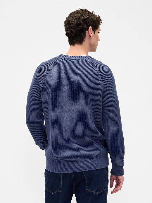 Image number 3 showing, Classic Raglan Crewneck Sweater