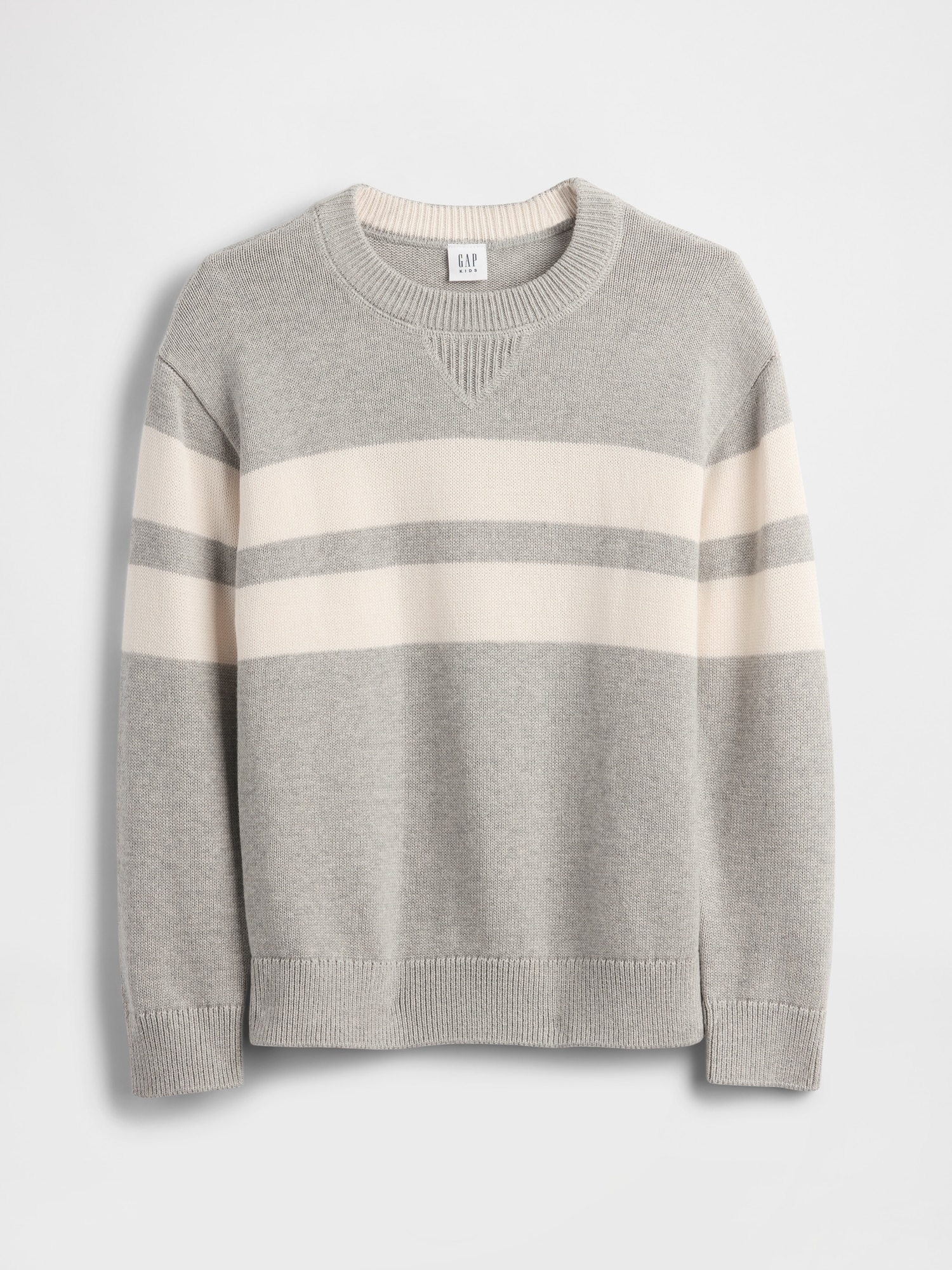 Kids Relaxed Crewneck Sweater