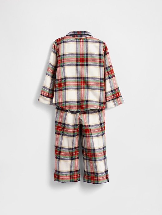 Image number 5 showing, Baby & Toddler Recycled Flannel PJ Set