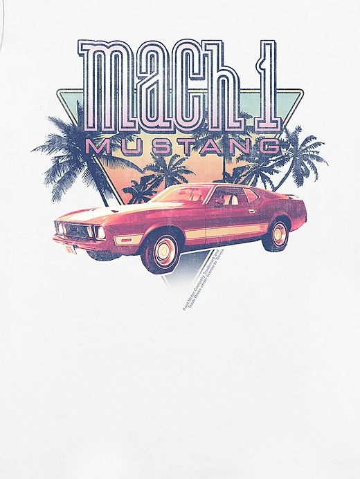Image number 2 showing, Ford Mach1 Tropical Graphic T-Shirt
