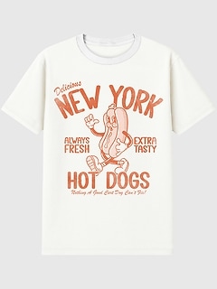New York Distressed Graphic T-Shirt
