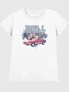 Ford Mach1 Tropical Graphic T-Shirt