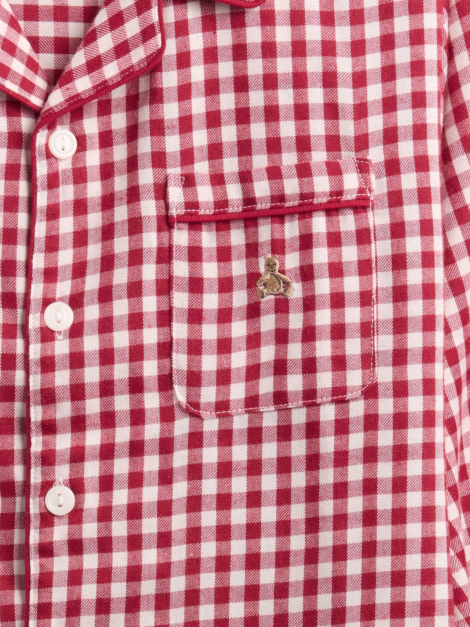 Kids Recycled Flannel PJ Set