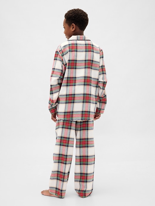 Kids Recycled Flannel PJ Set