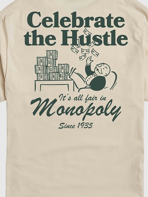 Image number 2 showing, Monopoly Celebrate The Hustle Graphic Tee
