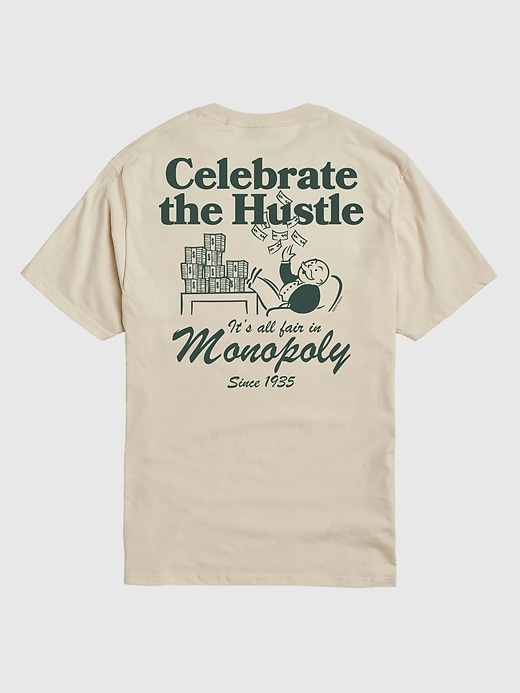 Image number 3 showing, Monopoly Celebrate The Hustle Graphic Tee