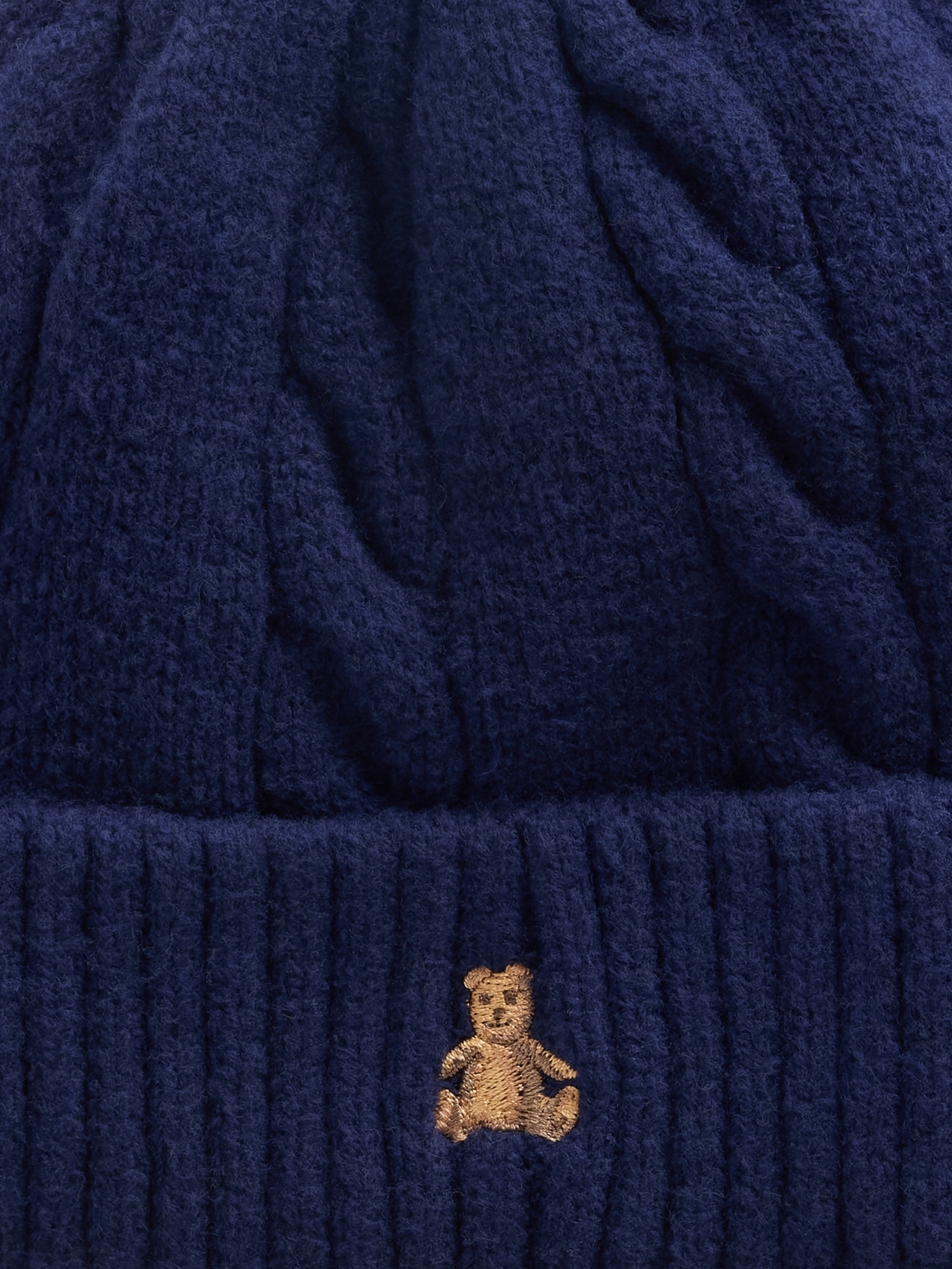 Baby & Toddler CashSoft Cable-Knit Beanie Mittens Set
