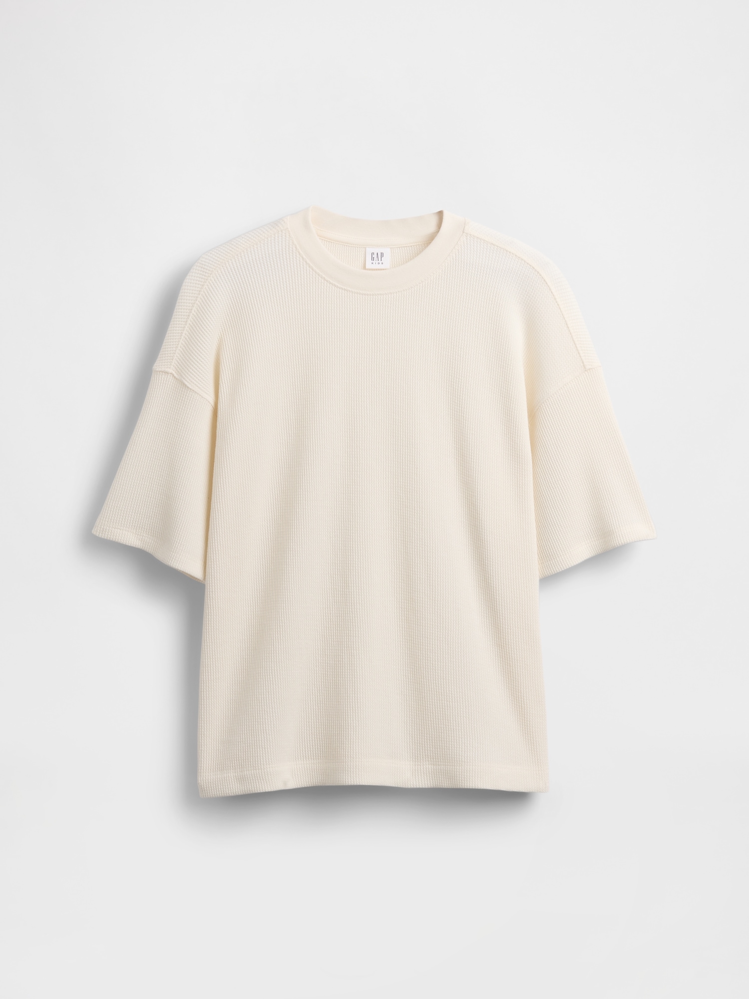 Kids Oversized Waffle T-Shirt